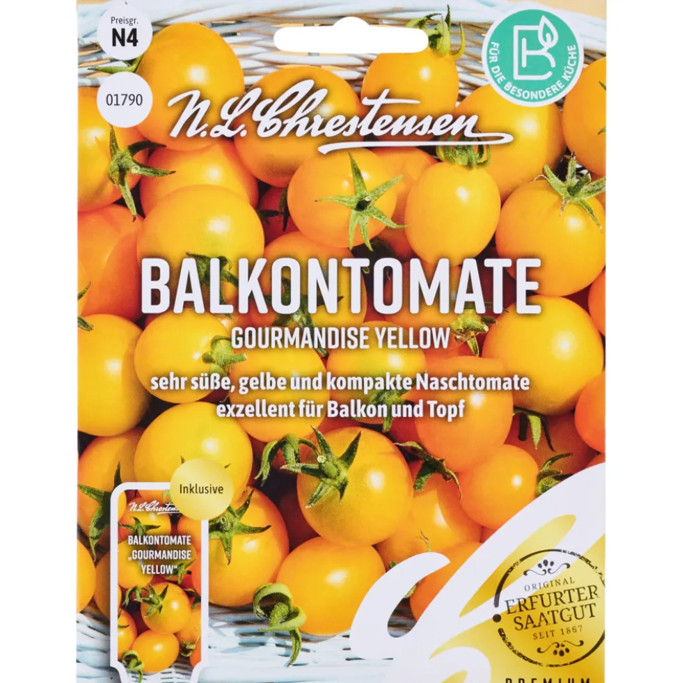 Saatgut Balkontomate Gourmandise Yellow