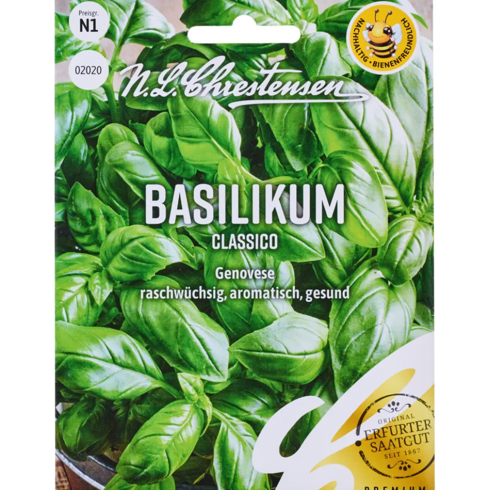 Saatgut Basilikum Classico