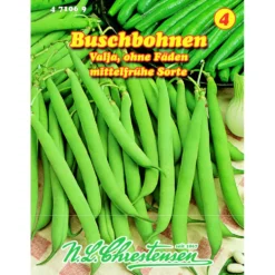 Saatgut Buschbohnen Valja ca. 9 laufende Meter