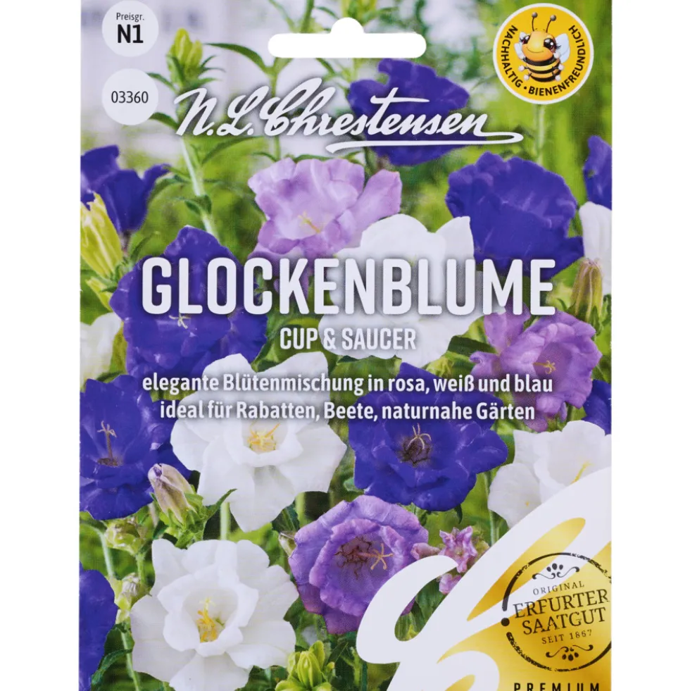 Saatgut Glockenblume Cup & Saucer