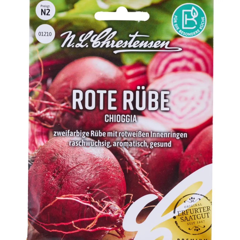 Saatgut Rote Rübe Chioggia