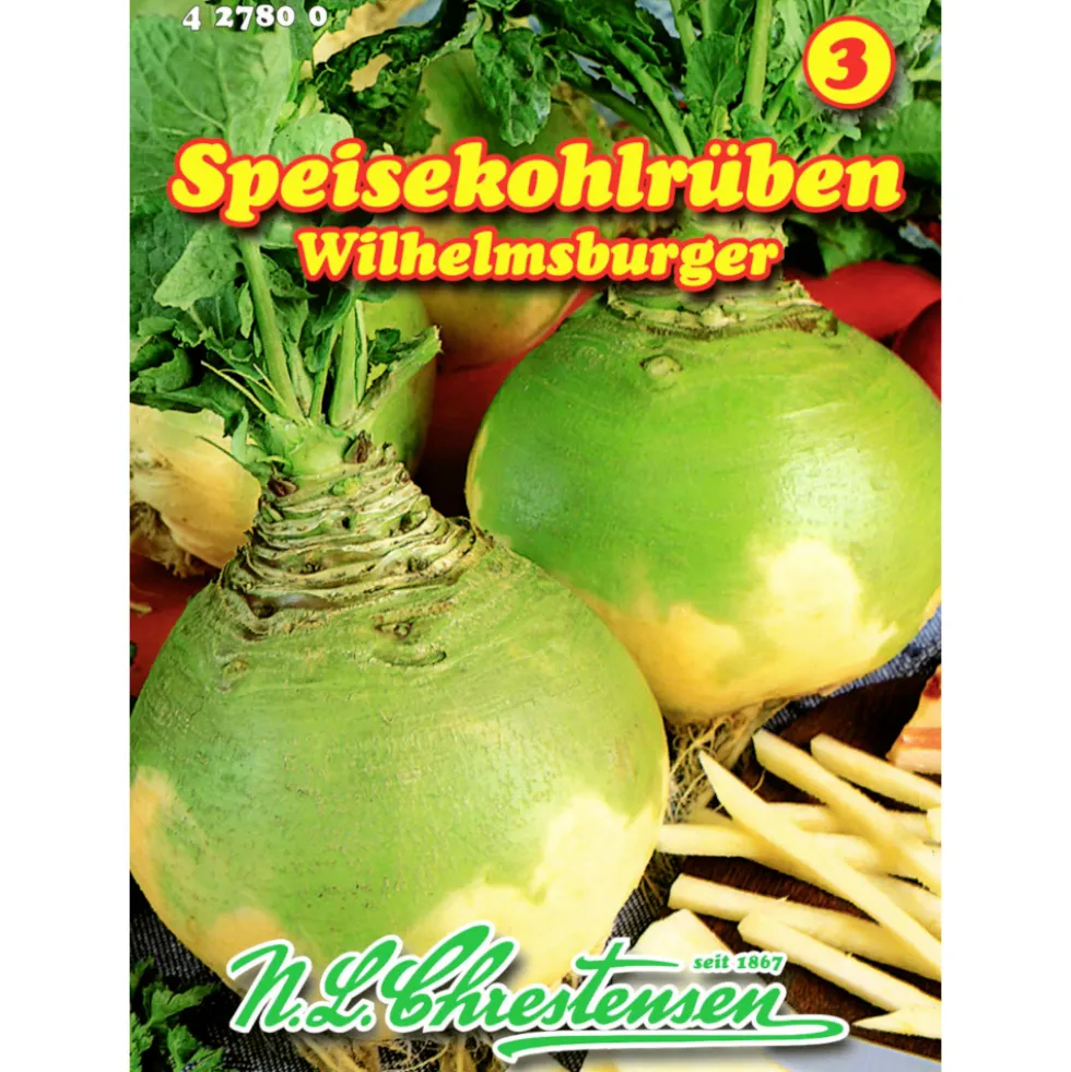 Saatgut Speisekohlrübe ca. 100 Pflanzen
