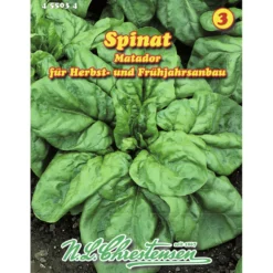 Saatgut Spinat Matador ca. 20 laufende Meter