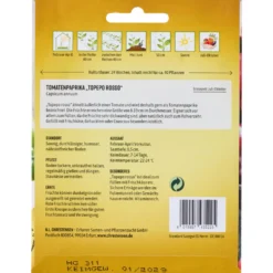 Saatgut Tomatenpaprika Topepo rosso