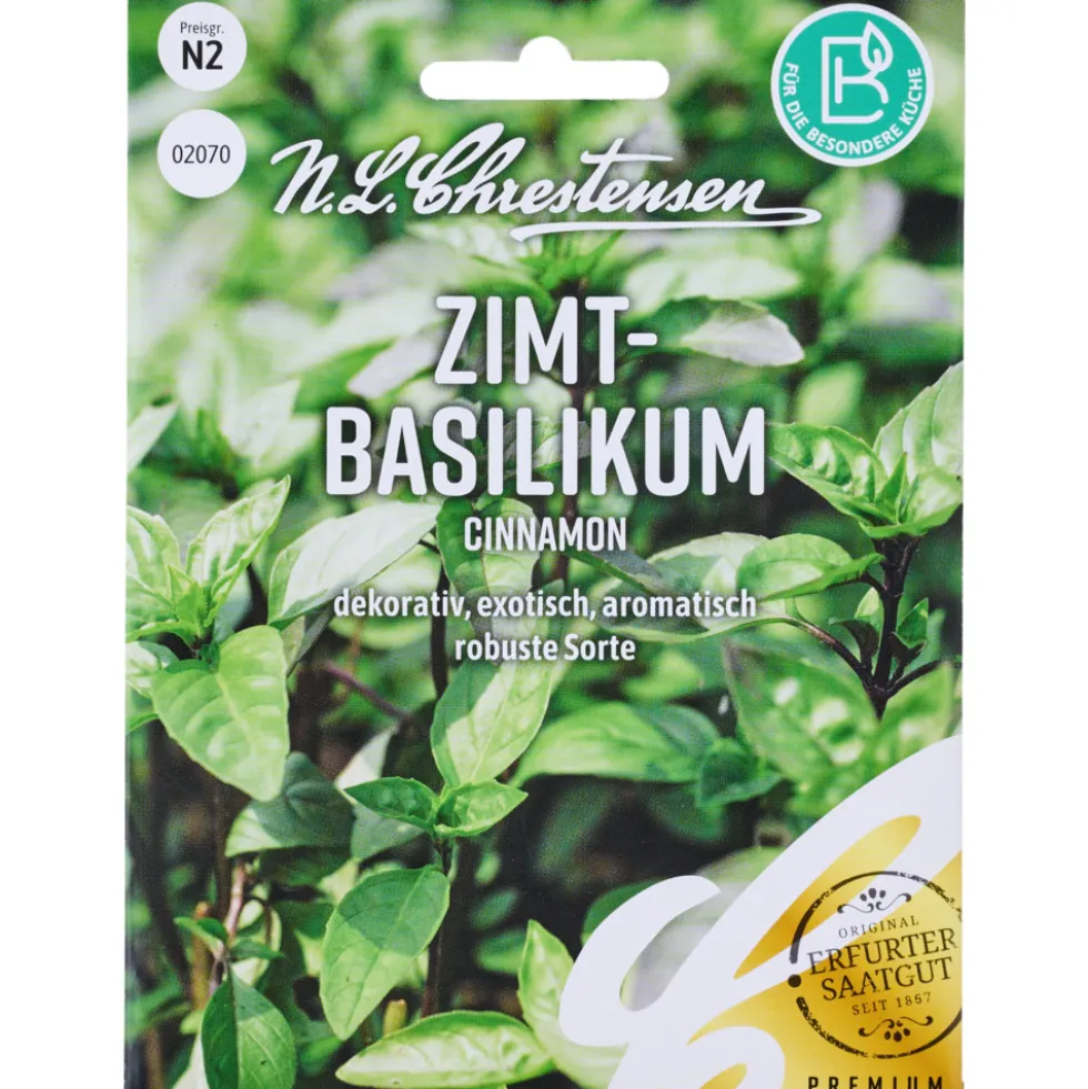 Saatgut Zimt Basilikum Cinnamon