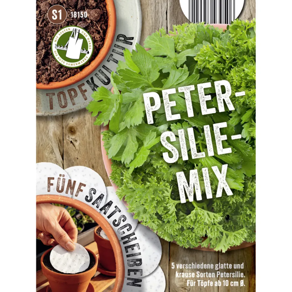 Saatscheiben Petersilie-Mix 5 Scheiben