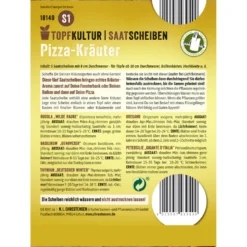 Saatscheiben Pizza-Kräuter-Mix 5 Scheiben