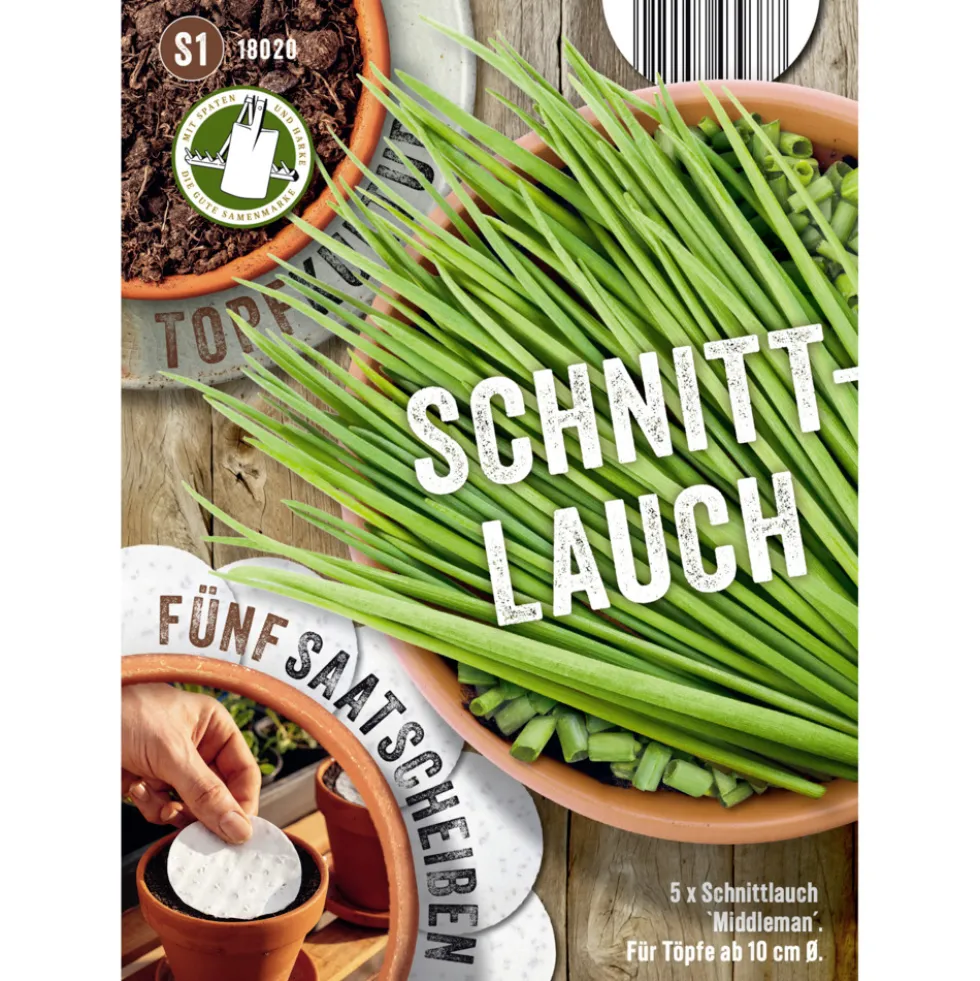 Saatscheiben Schnittlauch Middleman 5 Scheiben