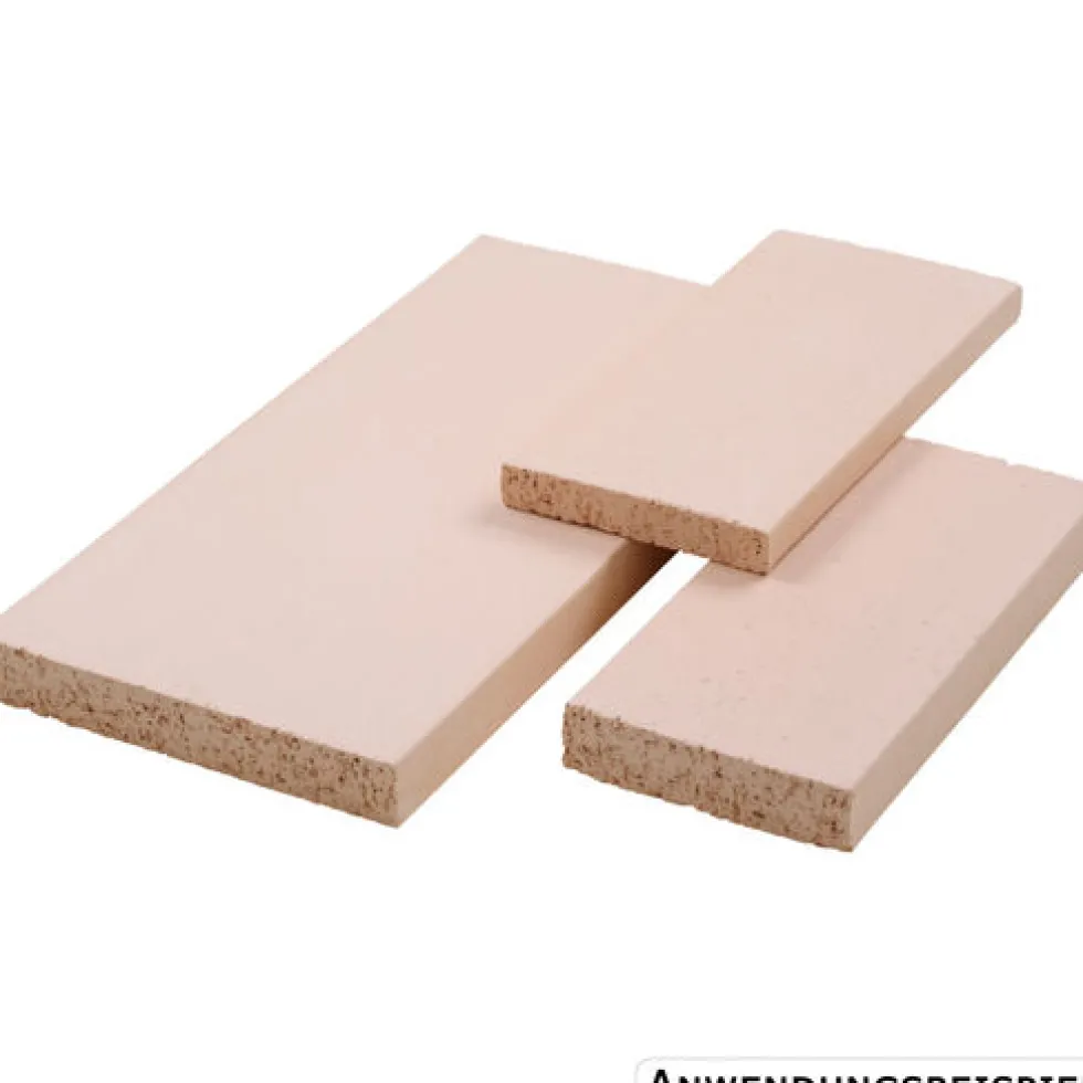 Schamottesteinplatte 200 x 400 x 30 mm