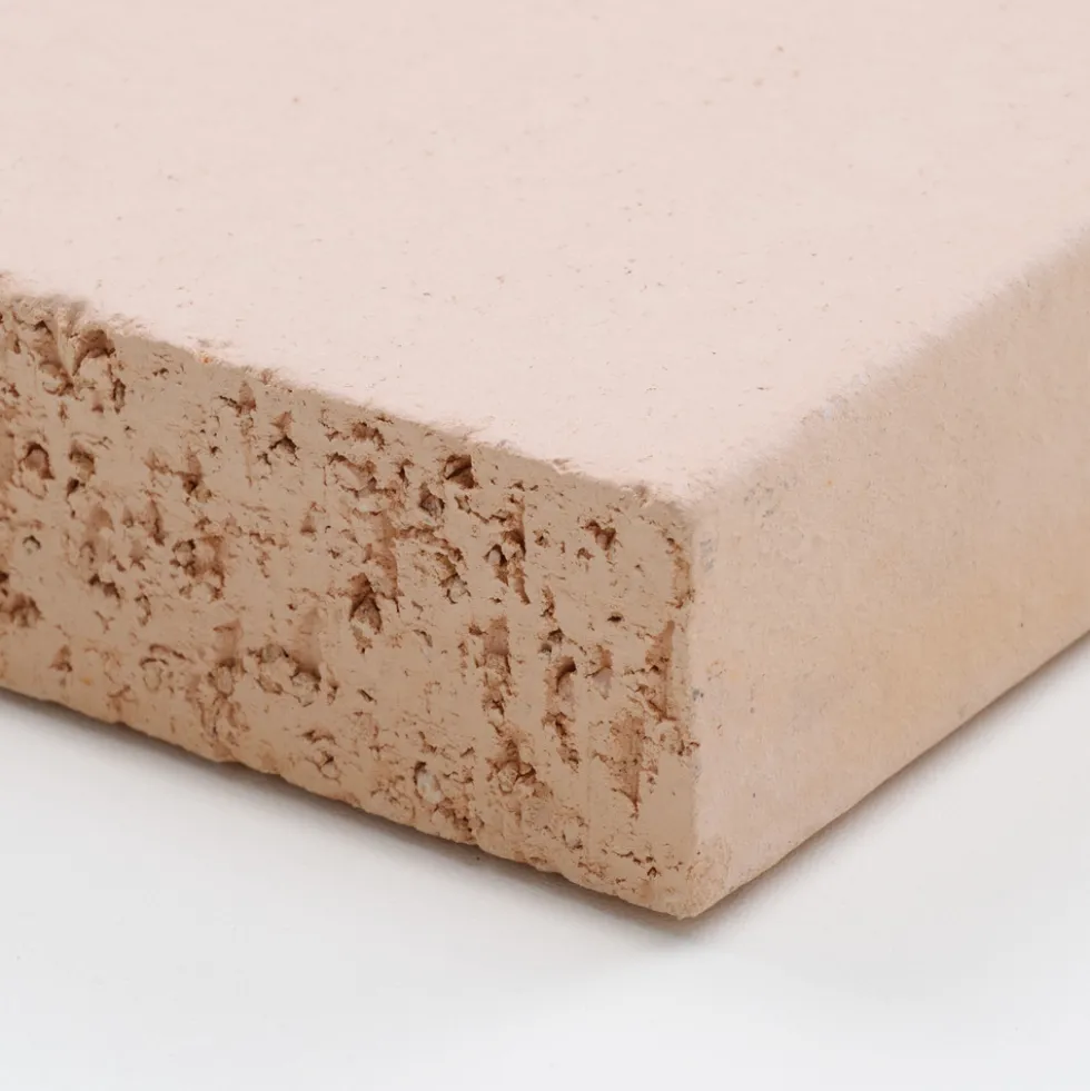 Schamottesteinplatte 250 x 124 x 30 mm