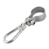 Schaukelhaken 50mm Schaukelschelle Manschettenhaken Karabinerhaken Rundschelle