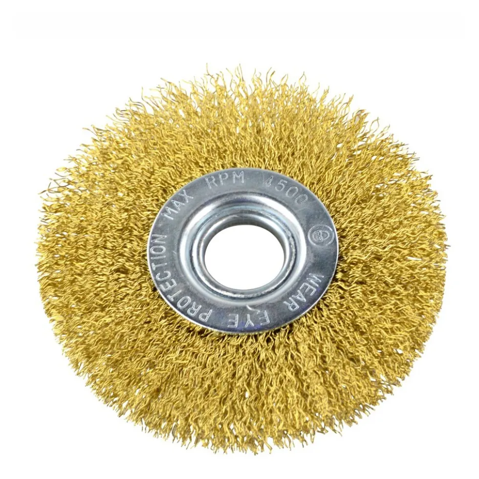 Scheibenbürste 115mm gewellt