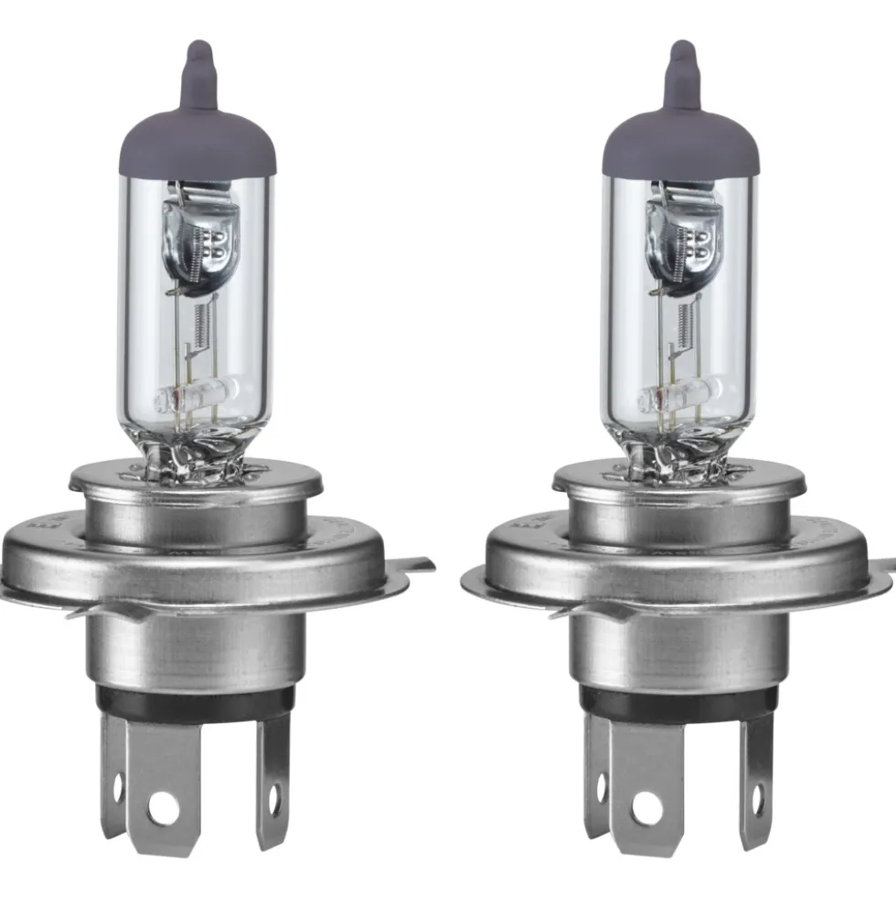 Scheinwerferlampe H4 Mega White 12V 60/55W P43T, 2 Stück