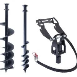 Scheppach Antriebseinheit + 2x Erdbohrer zu Kompaktlader MKL730