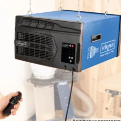 Scheppach Heavy Duty Luftfilter HDA-14 100 W mit Fernbedienung und Timer