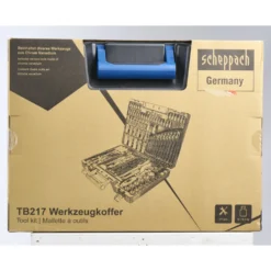 Scheppach Werkzeugkoffer TB217, 217-teilig im Koffer