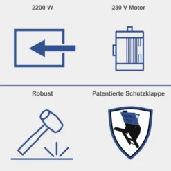 Scheppach Wippkreissäge HS410 2200 Watt - 230V