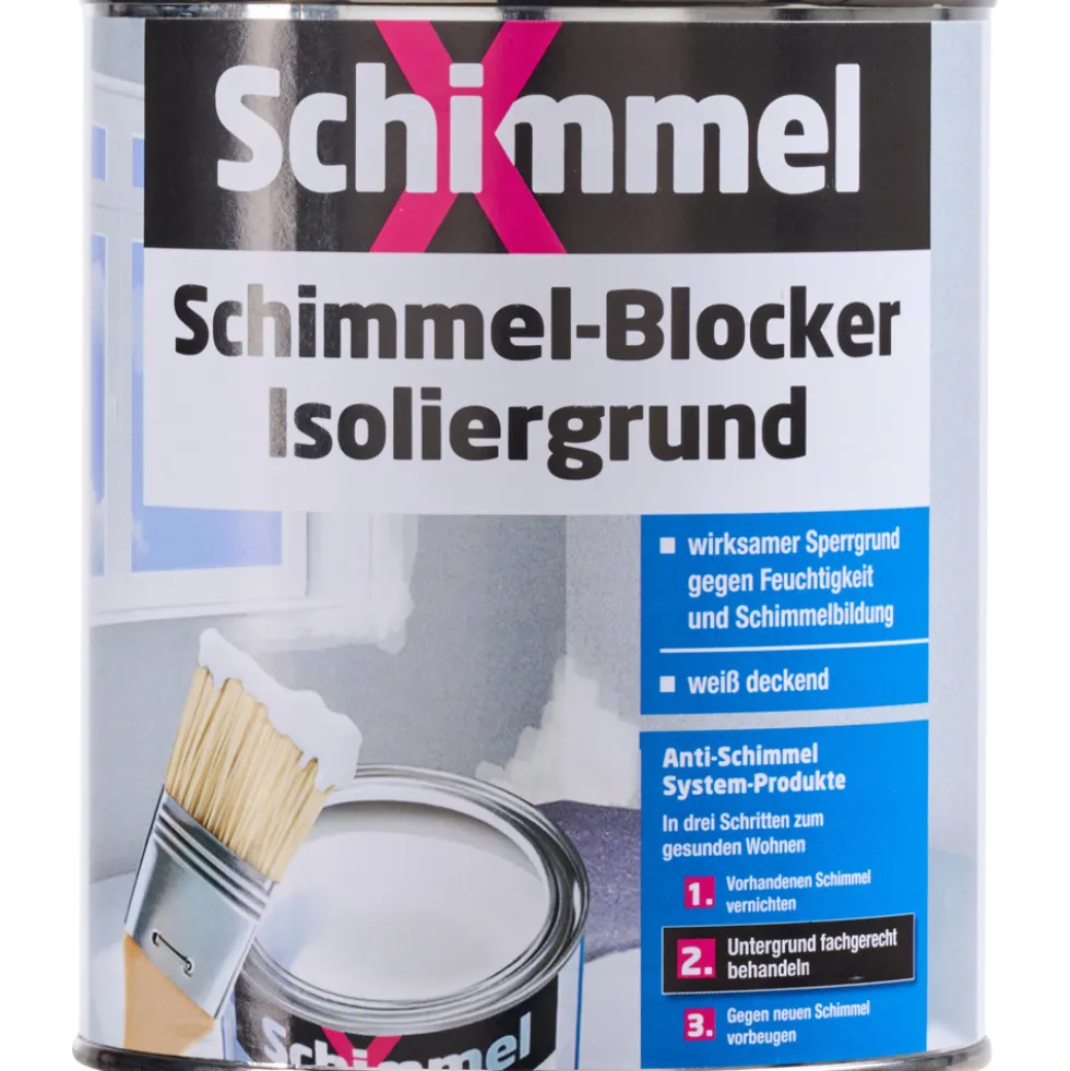 SchimmelX Schimmel-Blocker Isoliergrund weiß 750 ml