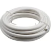 Schlauchleitung H03VV-F 3G 3 x 1,5 mm² 5 m PVC rund weiß