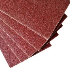 Schleifpapier K60, 70x125 mm Velcut Zuschnitte, für Velcropad