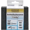 Schleifschwamm 3tlg 125x100x12mm Korn 60/80/180 Schleifblock Schleifklotz