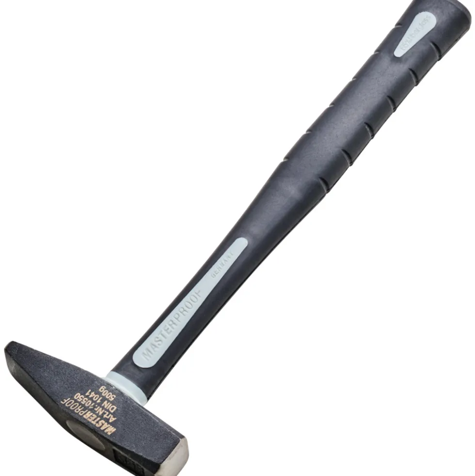 Schlosserhammer 500g mit Fiberglasgriff