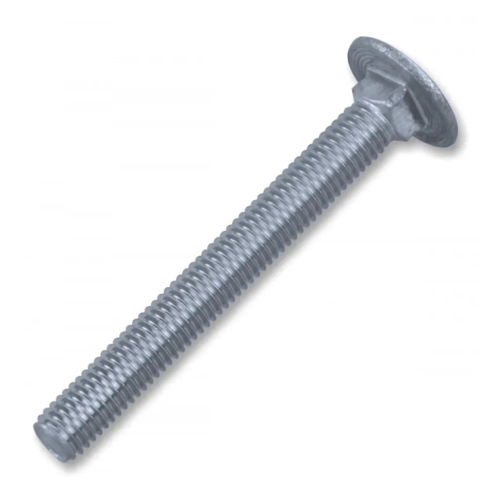 Schlossschraube 6,0x40mm M6 DIN603 Vierkantansatz A2 Edelstahl 6-kant Flachrundschraube