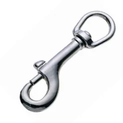 Schnapphaken mit Wirbel 50 mm, Belastbarkeit 120 kg