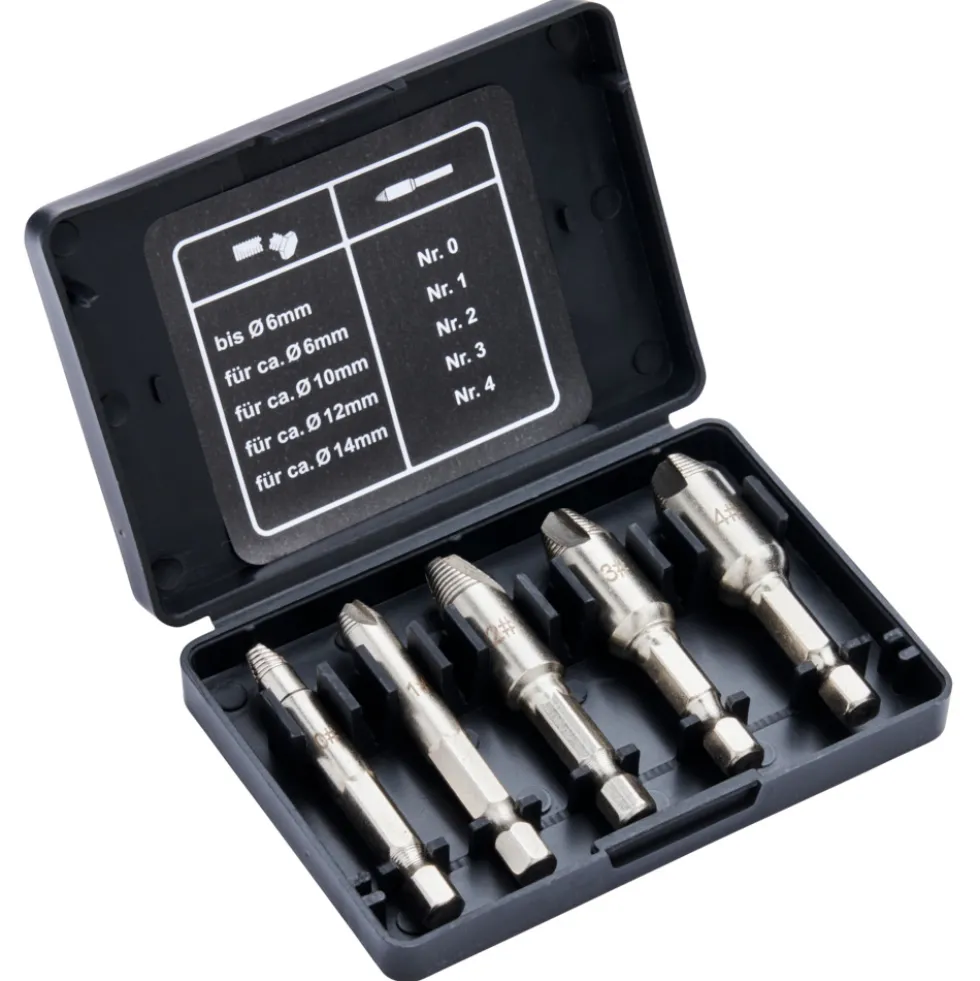 Schrauben-Ausdreher-Set 5-teilig