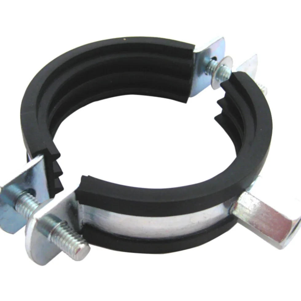 Schraubrohrschelle 3/8'' mit Schallschutzeinlage