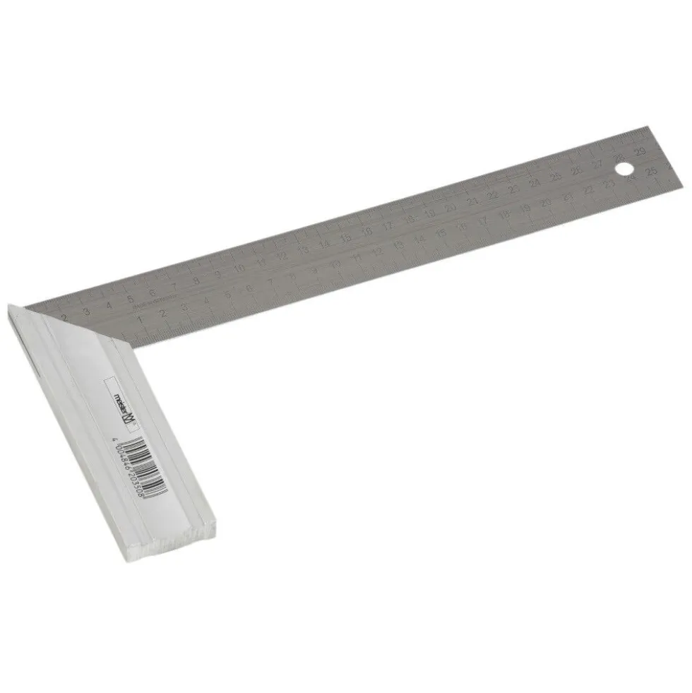 Schreinerwinkel 90° 400 mm mit Gehrung