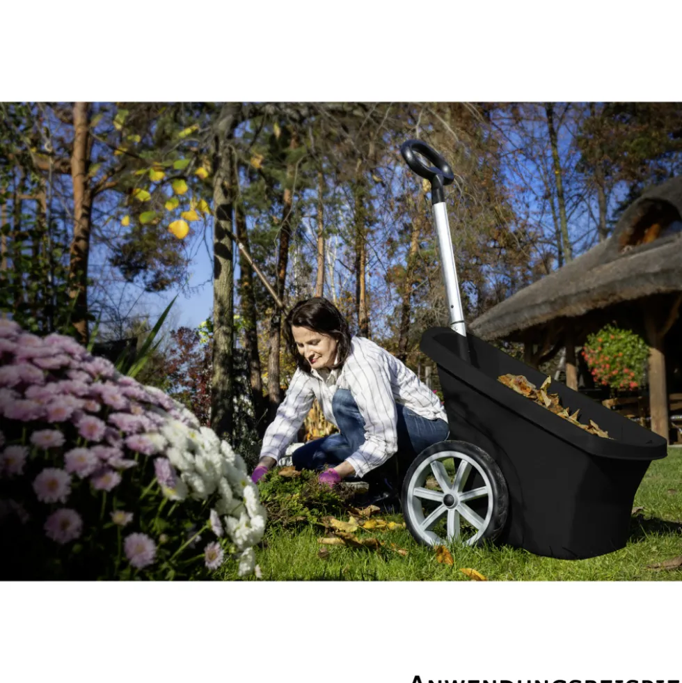 Schubkarre 67 Liter schwarz