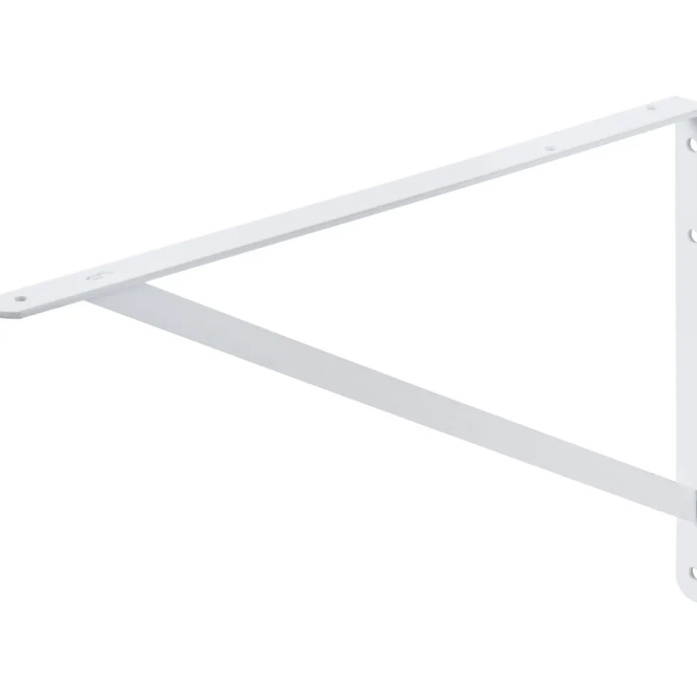 Schwerlastkonsole 500 x 330 mm weiß