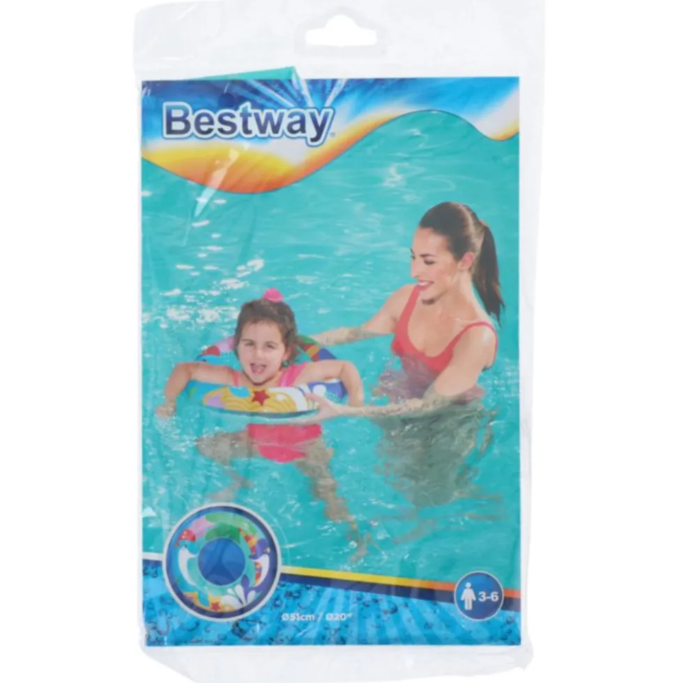 Schwimmring aufblasbar aus PVC