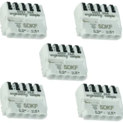 SDK-Abzweigverbinder 5-polig 0,2-0,25 mm² Set 5-teilig