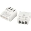 SDK-Abzweigverbinder 3-polig 0,2-0,25 mm² Set 6-teilig