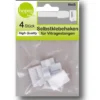 Selbstklebehaken für Vitragestange 4 Stück
