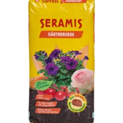 SERAMIS® Gärtnererde 40 Liter, torfreduziert