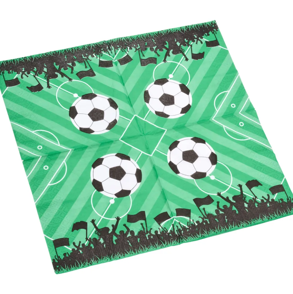 Servietten Motiv Fußball 20er Pack