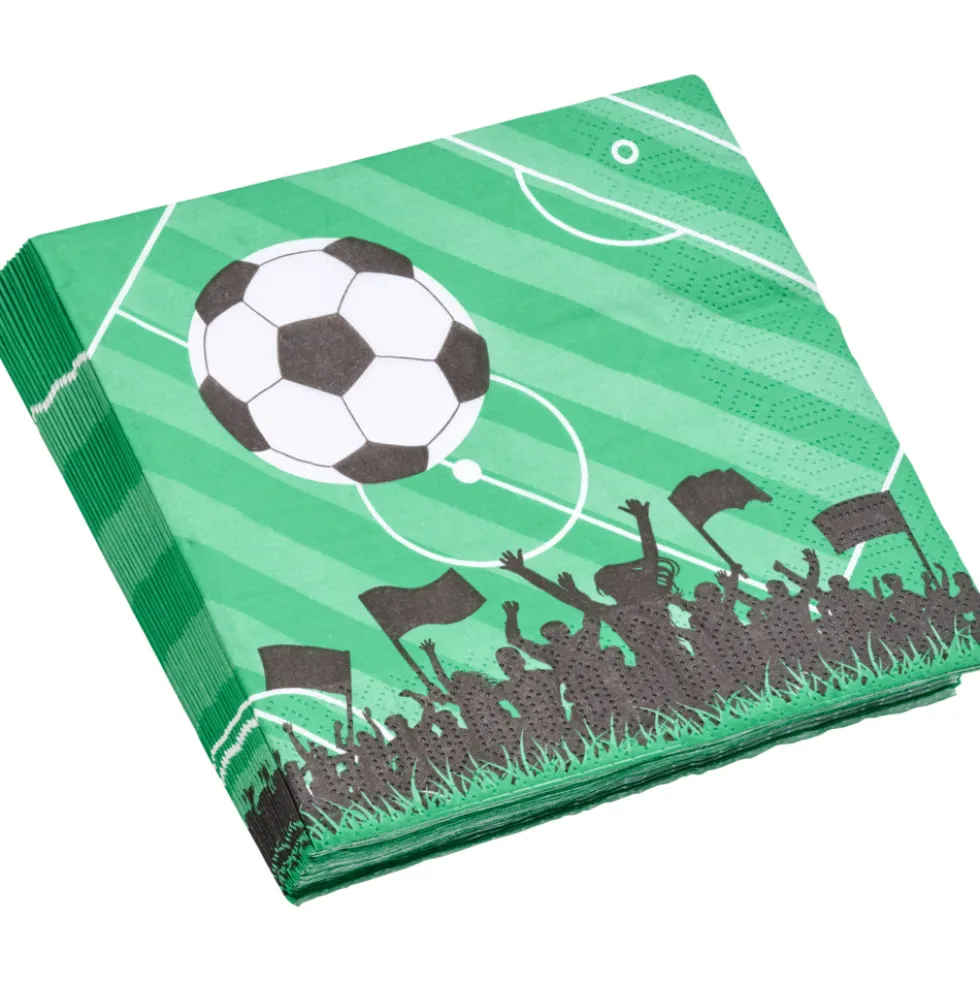 Servietten Motiv Fußball 20er Pack