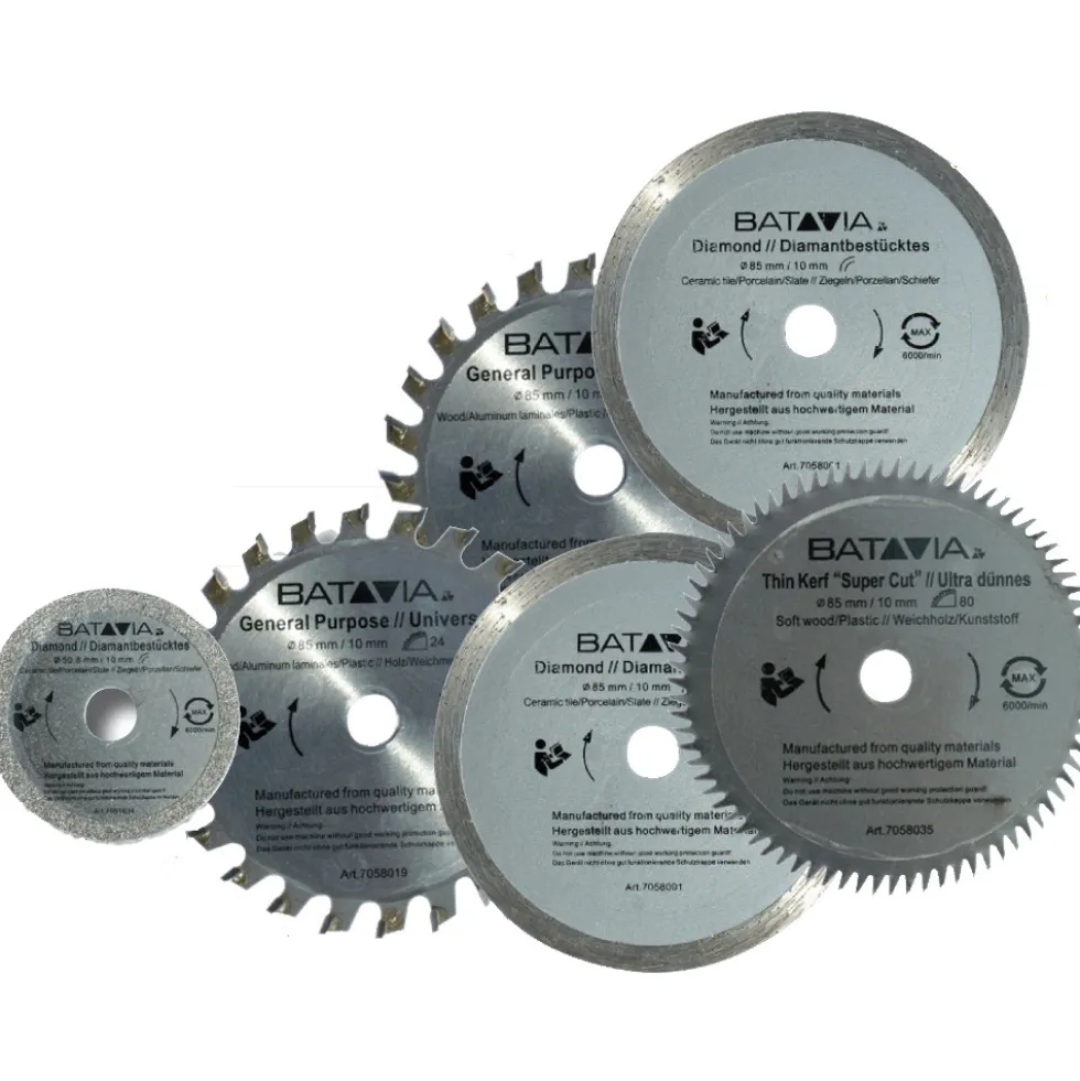 Sägeblatt Set 6-teilig für Maxx Saw Sägen mit Koffer - B-Ware