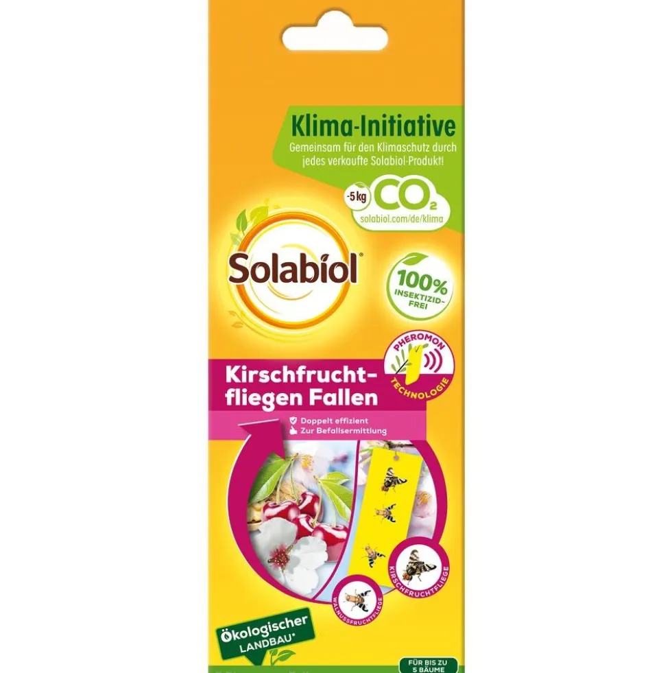 Solabiol Kirschfruchtfliegen-Falle auf Pheromonbasis