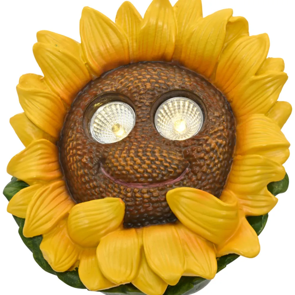 Solar-LED-Figur Sonnenblume - 2-fach sortiert