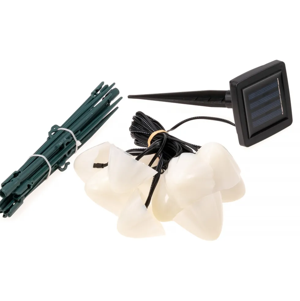 Solar-LED-Gartenstecker Pilze 10er-Set
