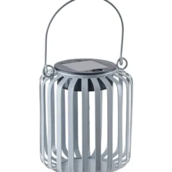 Solar-LED-Laterne Metall, 4-fach sortiert