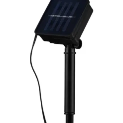 Solar-LED-Lichterkette mit Smokey-Lampenschirm