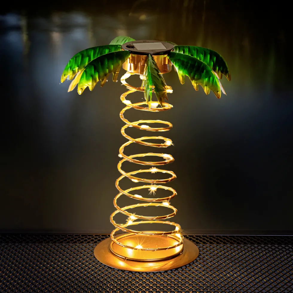 Solar-LED-Palme