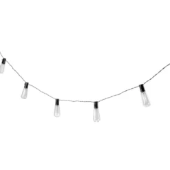 Solar-Lichterkette 4,7 m mit 10 LED-Birnen