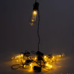 Solar-Lichterkette 4,7 m mit 10 LED-Birnen
