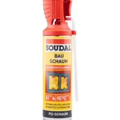 Soudal Bauschaum B1 500 ml aus Polyurethanschaum mit Genius Gun